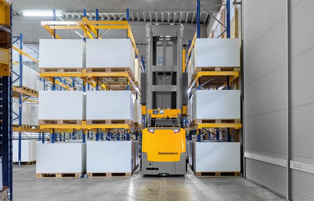 ZF’s high-bay warehouse in Schweinfurt automated by Jungheinrich