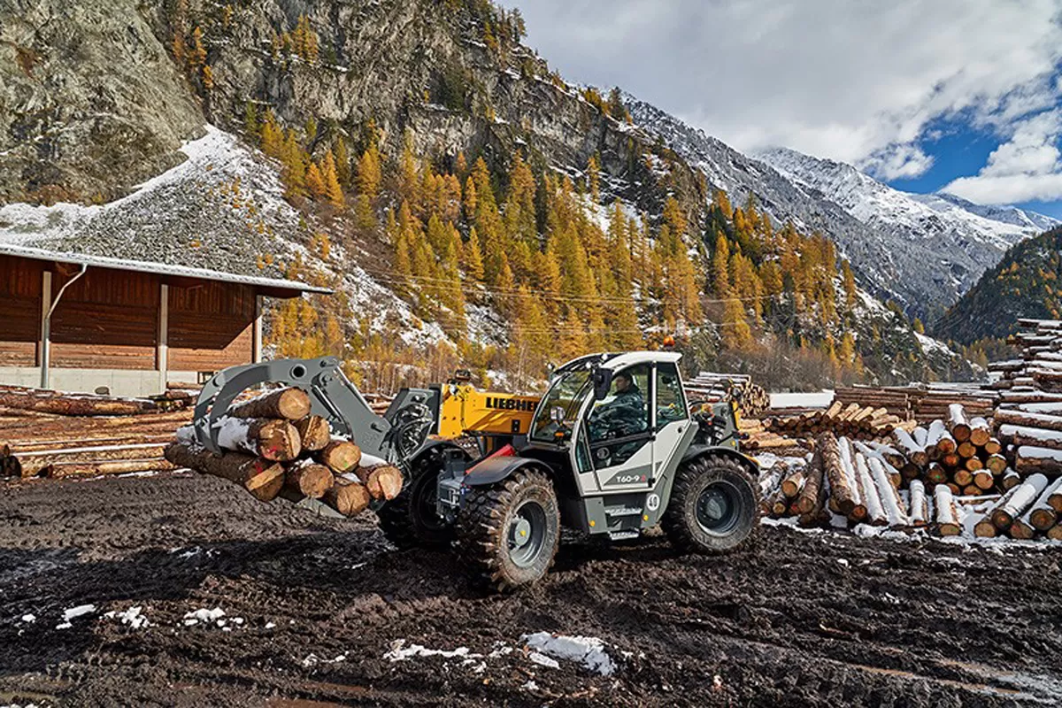 Liebherr T 60-9s Unveiled at Ligna 2025 Exhibition