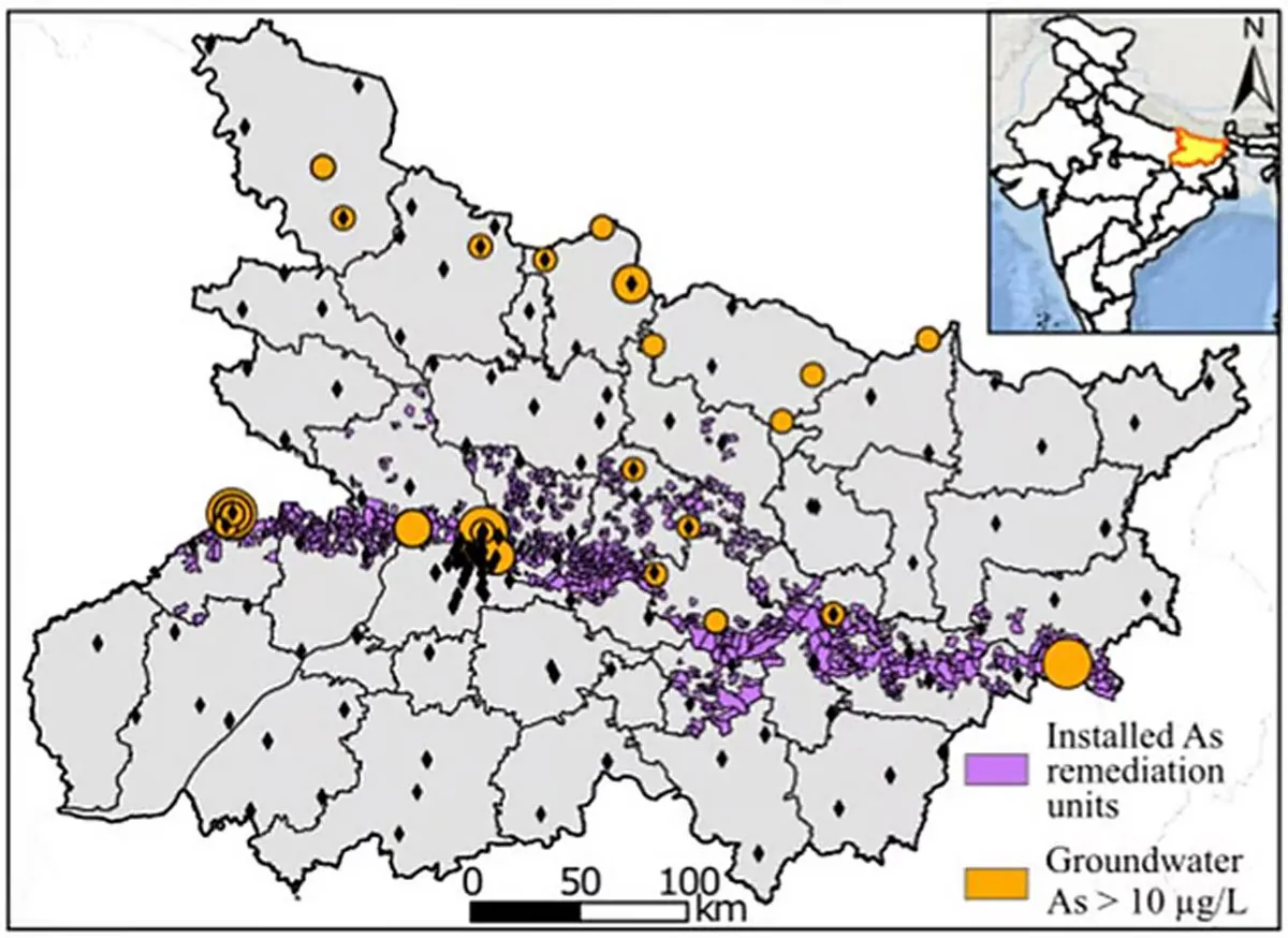 Bihar Reports All Rural Habitations Free From Arsenic And Fluoride