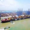 Mundra Port anchor one of the world's longest Container Ships
