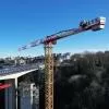 Liebherr Fibre Crane Powers Key Bridge Build in France