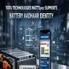 Tata Technologies WATTSync Supports Battery Aadhaar Identity