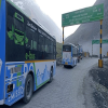 E buses successfully complete one year of operation in ladakh