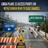 GMDA Plans 33 Access Points on Netaji Subash Road to Ease Snarls