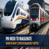 PM Modi To Inaugurate Namo Bharat Corridor And Meerut Metro