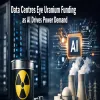 Data Centres Explore Uranium Funding As AI Drives Power Demand