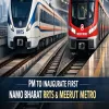 Prime Minister To Inaugurate First Namo Bharat RRTS And Meerut Metro