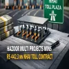 Hazoor Multi Projects Wins Rs 442.3 mn NHAI Toll Contract