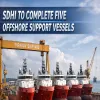 SDHI To Complete Five Offshore Support Vessels