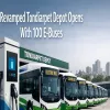 Revamped Tondiarpet Depot Opens With 100 E-Buses