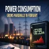 Power Consumption Grows Marginally In February