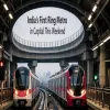 India’s First Fully Operational Ring Metro In Capital This Weekend