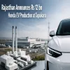 Rajasthan Announces Rs 12 bn Honda EV Production at Tapukara