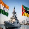 Indian Naval Ship Trikand Makes Port Call At Maputo