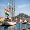 INS Sudarshini Arrives At Sète For Maritime Festival