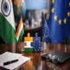 Goyal Holds Bilateral Talks With EU Trade Commissioner