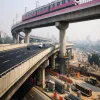 Delhi Double Decker Flyover on Pink Line Aims For Year End Completion