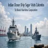 Indian Ocean Ship Sagar Visits Colombo To Boost Maritime Cooperation