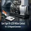 Govt Signs Rs 4,250 Million Contract For 1.25 Megawatt Generators
