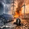 India's $55 Billion Green Energy Pipeline Faces Climate Damage