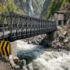 BRO Builds Bailey Bridge At Chishoti Restoring Machail Link