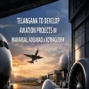 Telangana To Develop Aviation Projects In Warangal Adilabad Kothagudem