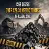 CISF Seizes Over 428.34 Metric Tonnes Of Illegal Coal
