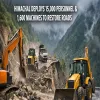 Himachal Deploys 15,000 Personnel And 1,600 Machines To Restore Roads
