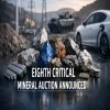 Government Launches Eighth Critical Mineral Auction