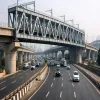 DMRC Erects Steel Span Over NH-9 and Delhi-Meerut Expressway