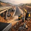 Greenfield Radial Road Works Accelerate Near Hyderabad