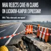 NHAI Rejects Cave-In Claims On Lucknow-Kanpur Expressway