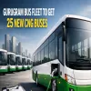 Gurugram Bus Fleet To Get 25 New CNG Buses