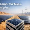 Bluebird Solar Wins 278 MW Module Order For SJVN Projects