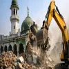 Medina Masjid Partially Demolished For Road Widening In Ujjain