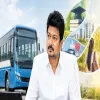 Tamil Nadu CM Vijay Reviews Vettri Payanam Bus Scheme