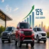 Mahindra & Mahindra Auto Sales Rise 15 Per Cent in September