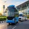 Navi Mumbai Airport Adds E-Shivai Buses, Shuttles and Taxis