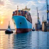 Maersk Docks First Vessel in India at Kattupalli Shipyard
