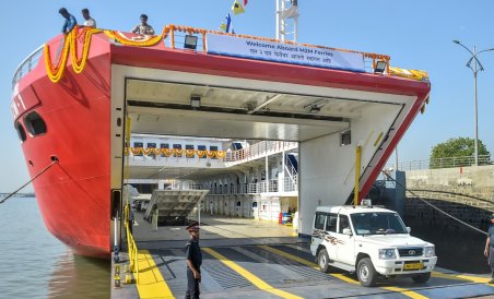 Water taxi services launched in Mumbai
