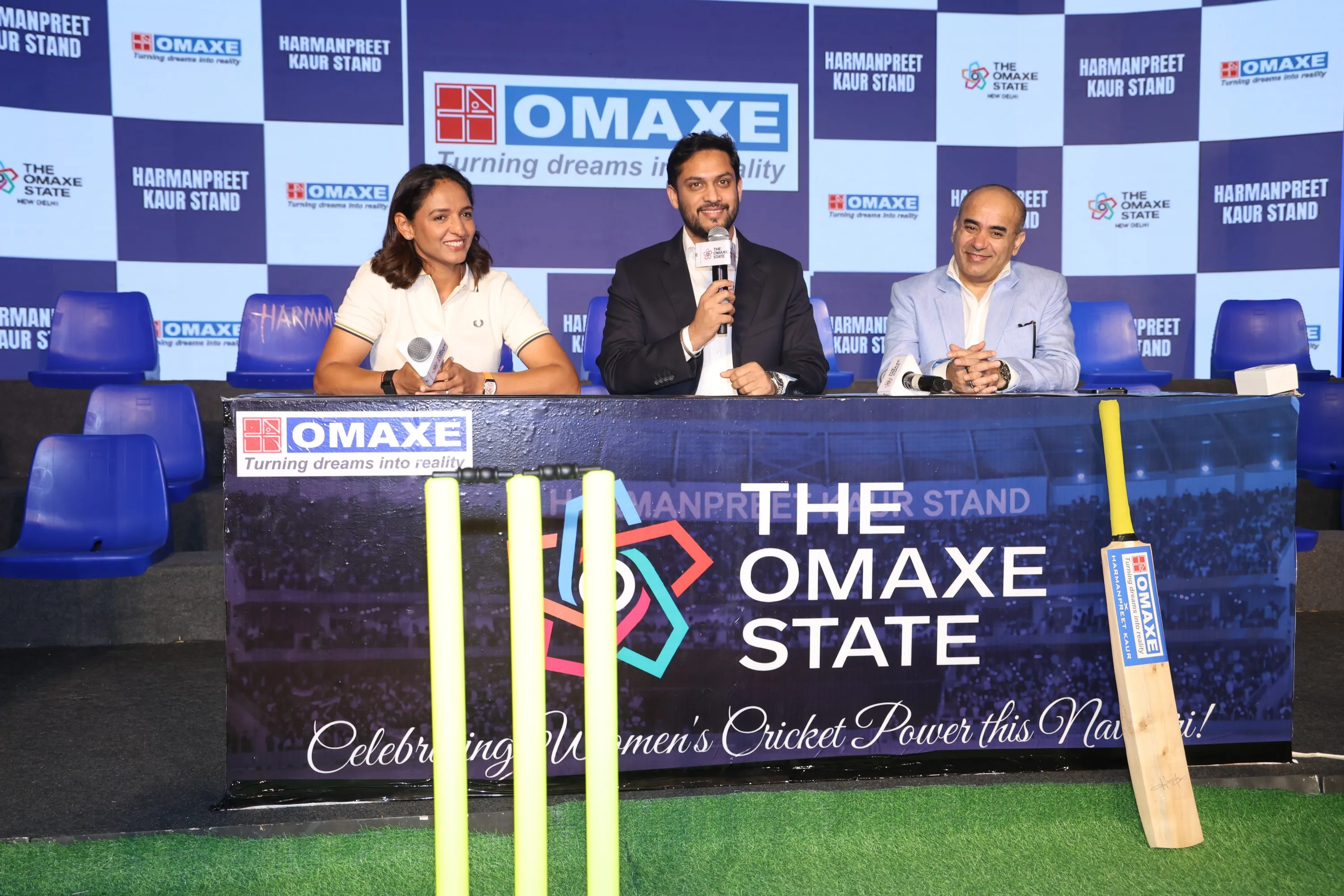 Omaxe Names Pink Stand After Harmanpreet Kaur