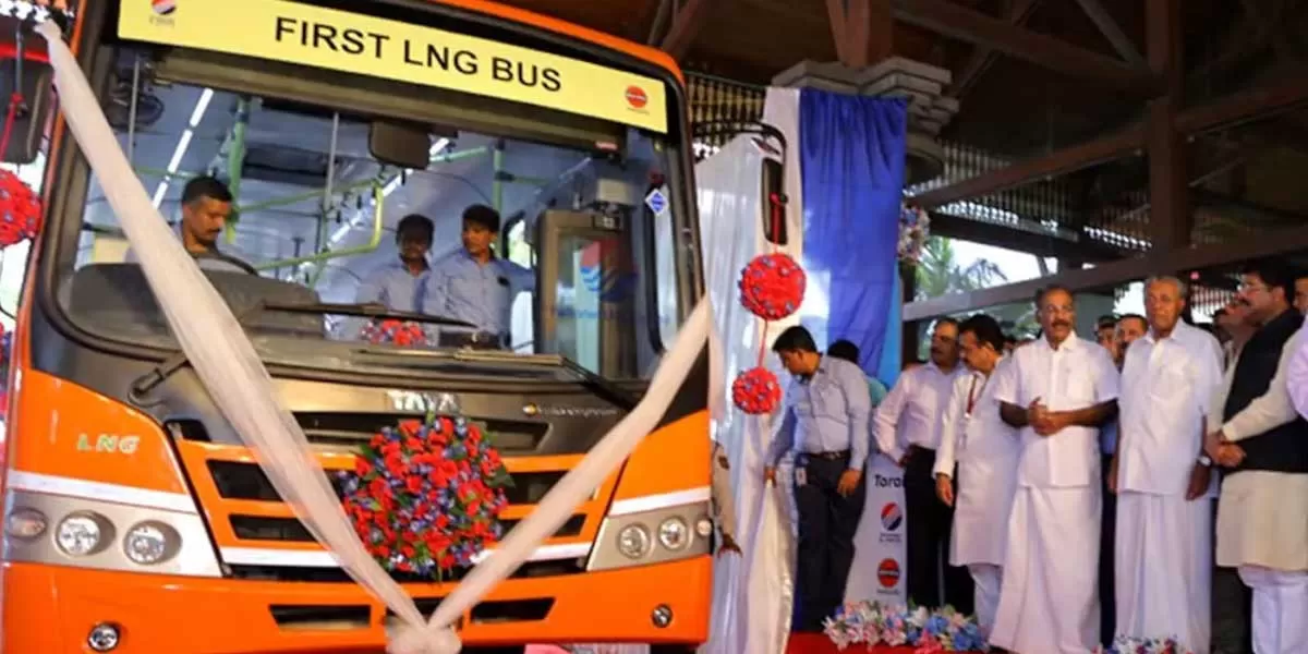 MSRTC Debuts India's First LNG-Powered Bus