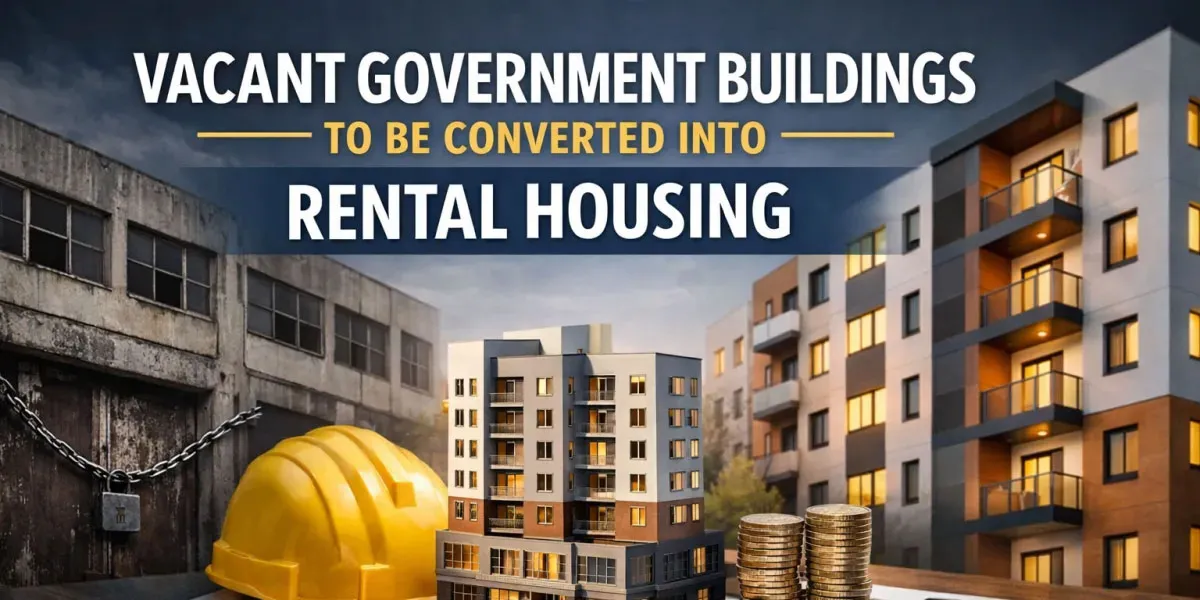 Vacant Government Buildings To Be Converted Into Rental Housing