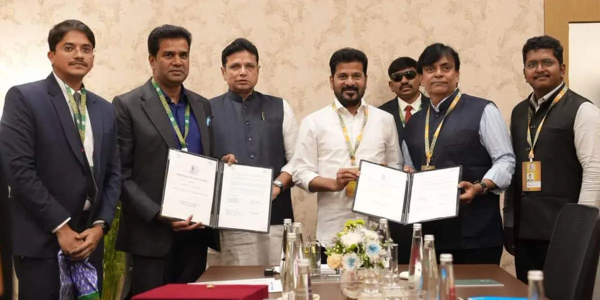TVS ILP Signs MoU For Logistics Park In Telangana