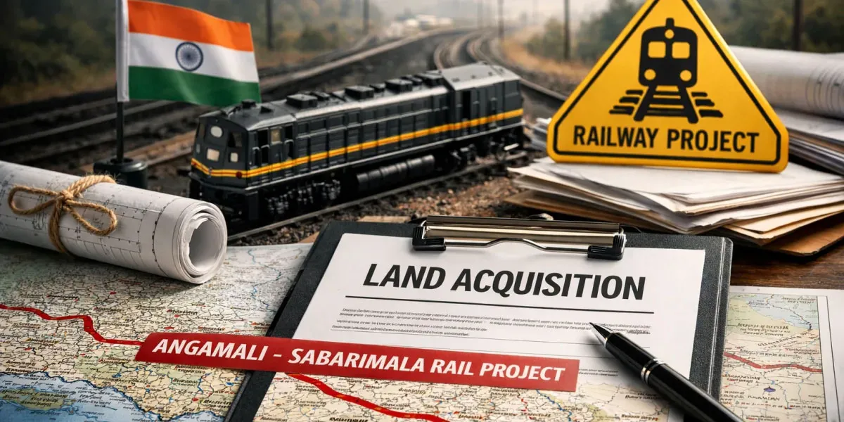 Railways Follow Up Land Acquisition for Angamali Sabarimala Line