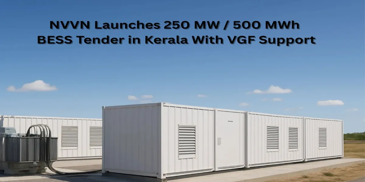 NTPC Arm Invites Bids For 250 MW Battery Storage Project