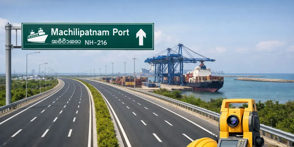 Centre Sanctions Rs 5,737.7 Million For Six-Lane Port Road In AP