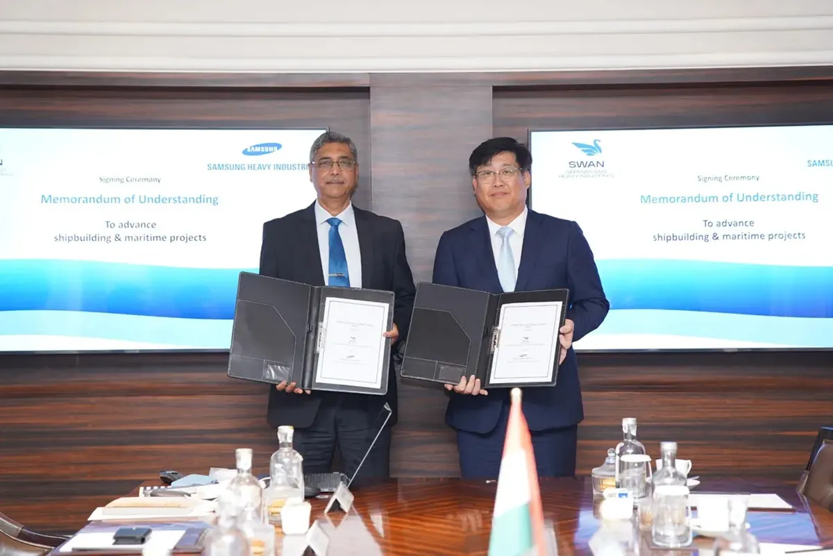 Samsung Heavy, Swan Defence Sign Pact For Shipbuilding Projects