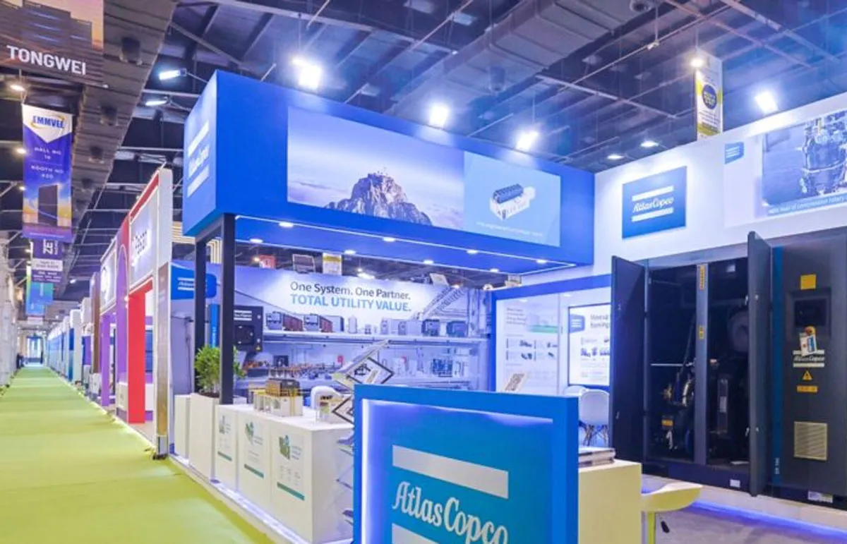 Atlas Copco Showcases Energy-Efficient Solutions at REI 2026