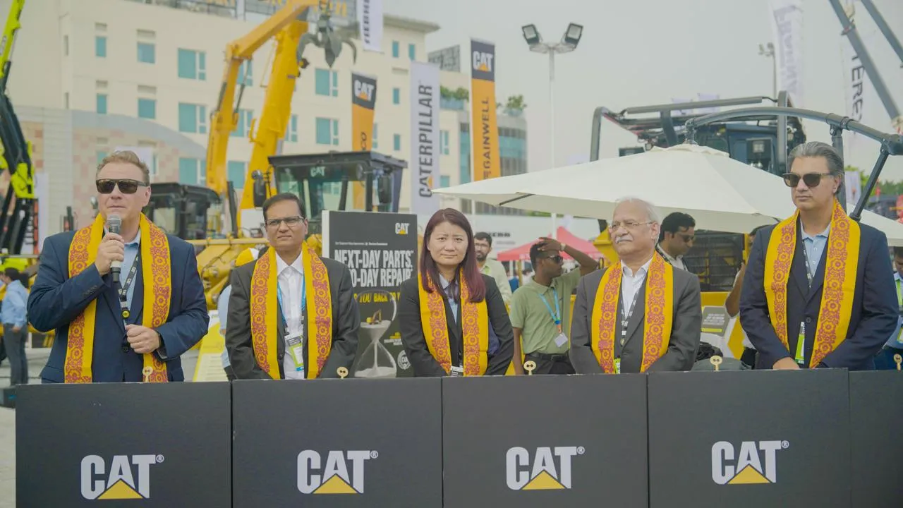 Caterpillar Unveils New Machines at bauma CONEXPO India 2026